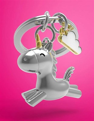 3D Uçan Unicorn Anahtarlık-Anahtarlık-QuzucukKids.com
