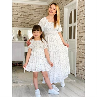 Tarz Yazlık Elbise-Kız Çocuk Elbise-QuzucukKids.com